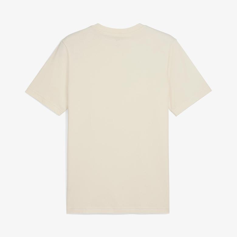 Puma Essentials Elevated Erkek Krem T-Shirt