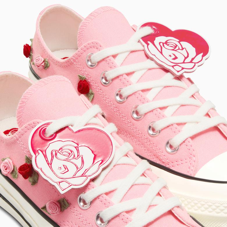 Converse Chuck 70 Roses Unisex Pembe Sneaker