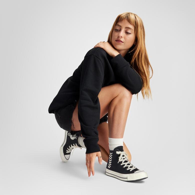 Converse Chuck 70 Crafted Laces Unisex Siyah Sneaker