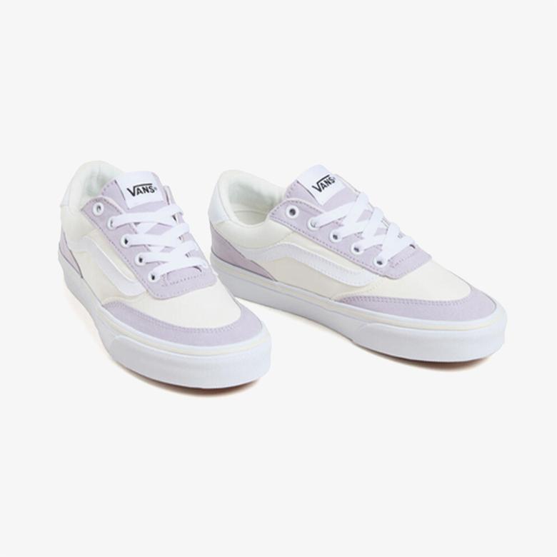 Vans Brooklyn Ls Kadın Mor Sneaker