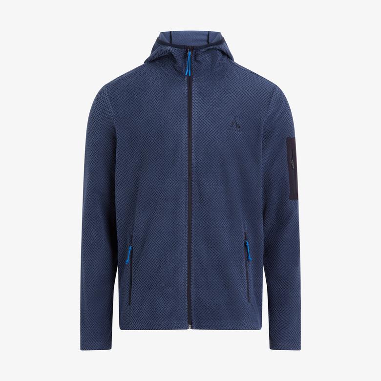 Mc Kinley Hucture II Fz Erkek Mavi Outdoor Sweatshirt