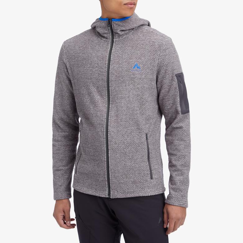 Mc Kinley Hucture II Fz Erkek Gri Outdoor Sweatshirt