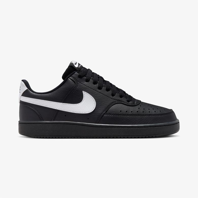 Nike Court Vision Lo Erkek Siyah Günlük Sneaker