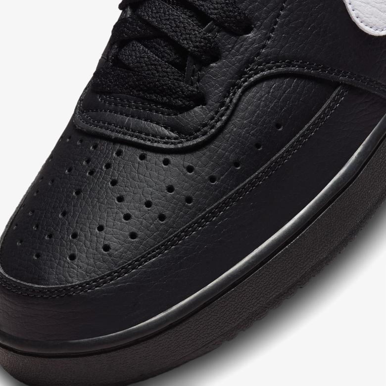 Nike Court Vision Lo Erkek Siyah Günlük Sneaker