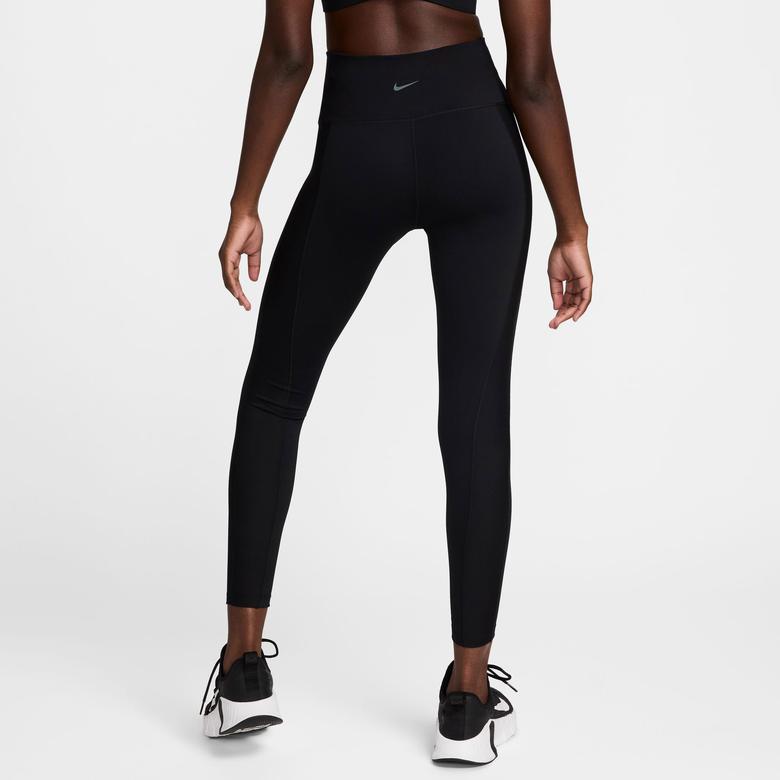 Nike One Yüksek Belli 7/8 Kadın Siyah Günlük Tayt