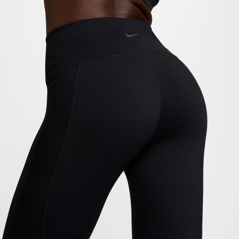 Nike One Yüksek Belli 7/8 Kadın Siyah Günlük Tayt