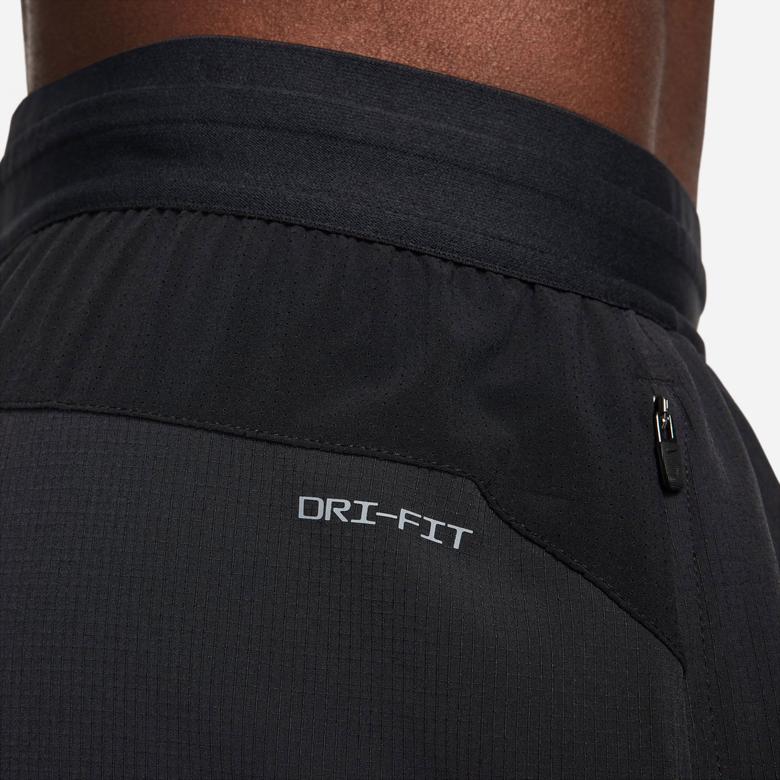 Nike Dri Fit Flex Rep 4.0 Erkek Siyah Koşu Şortu