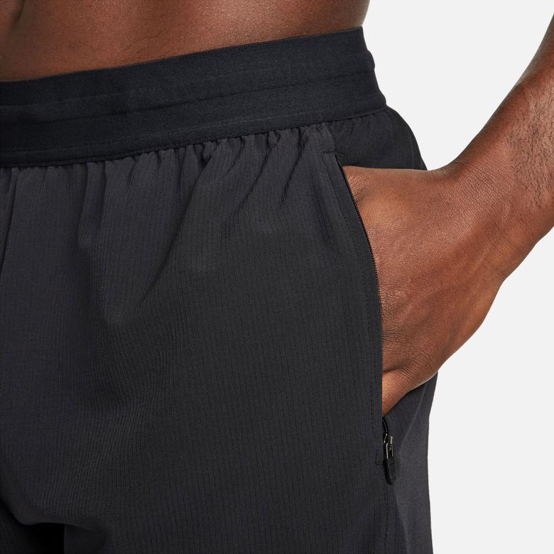 Nike Dri Fit Flex Rep 4.0 Erkek Siyah Koşu Şortu