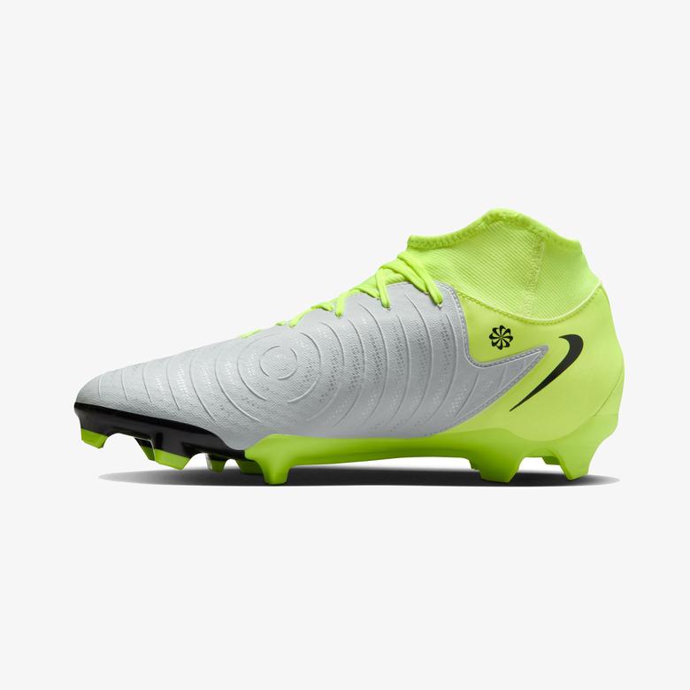 Nike Phantom Luna II Academy Fg/Mg Erkek Sarı Bilekli Çim Saha Kramponu