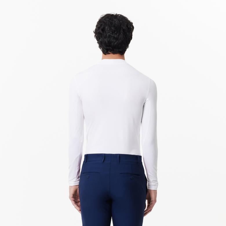Lacoste Recycled Fiber Long-Sleeve Sports T-shirt