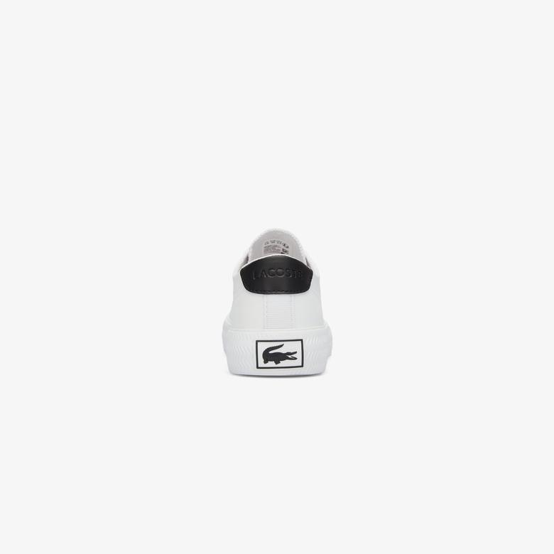 Lacoste GRIPSHOT Bebek Beyaz/Siyah Sneaker