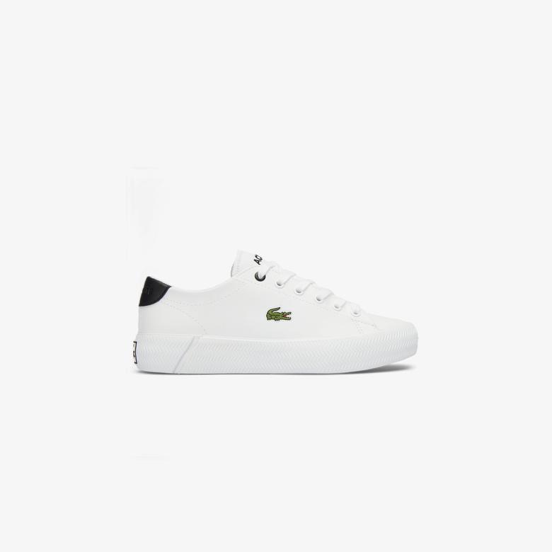 Lacoste GRIPSHOT Bebek Beyaz/Siyah Sneaker