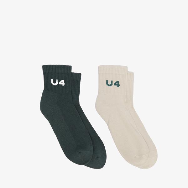 UNITED4 Erkek Yeşil 2'li Çorap
