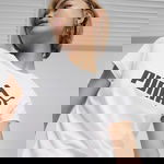 Puma Ess Logo Kadın Beyaz T-Shirt