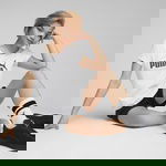 Puma Ess Logo Kadın Beyaz T-Shirt