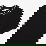 Lacoste Erkek Regular Fit Bisiklet Yaka Siyah T-Shirt