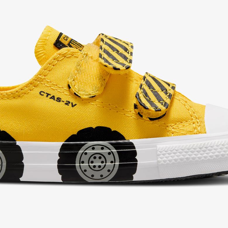 Converse Chuck Taylor All Star Construction Truck Bebek Sarı Platform Sneaker