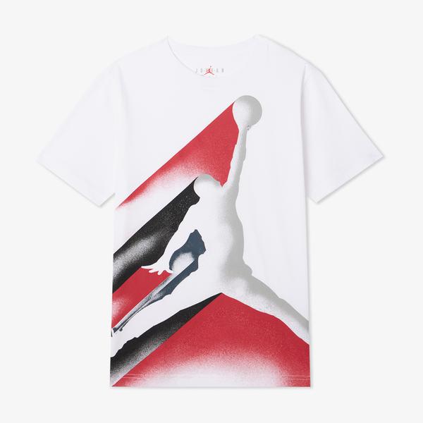Jordan Jr Fade Away Çocuk Beyaz Günlük T-Shirt