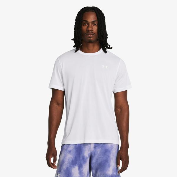 Under Armour Launch Erkek Beyaz Antrenman T-Shirt