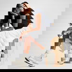 Converse Run Star Legacy CX Platform Crafted Laces Kadın Bej Sneaker