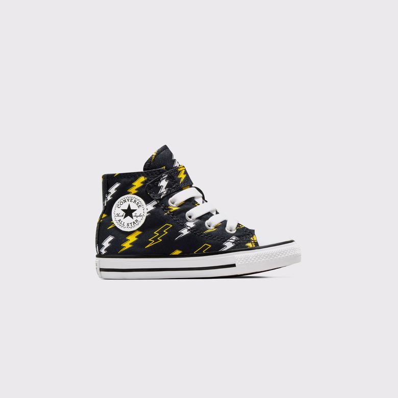 Converse Chuck Taylor All Star Electric Bolt Easy On Bebek Siyah Sneaker
