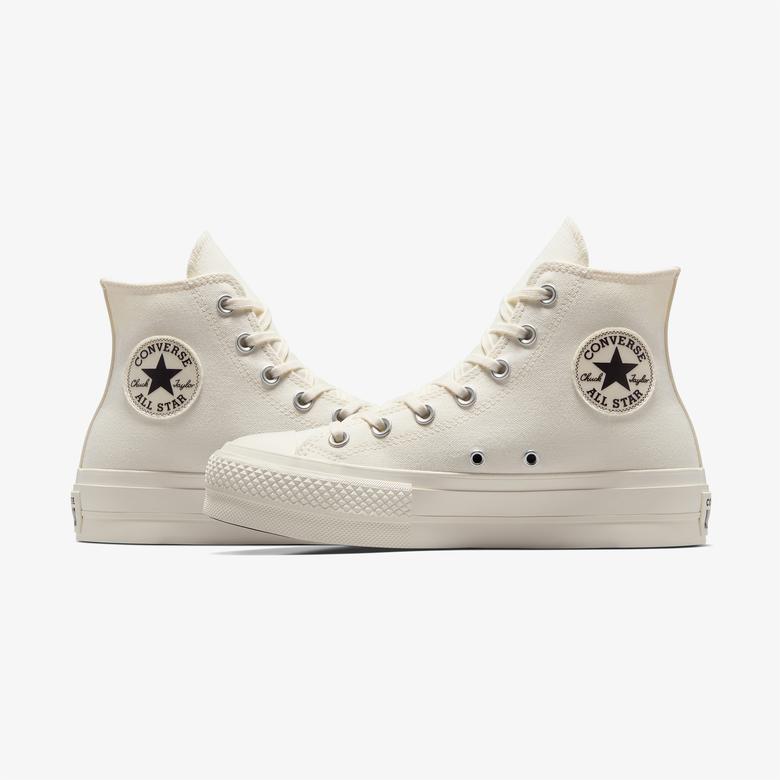 ConverseChuck Taylor All Star Lift Unisex Krem Sneaker