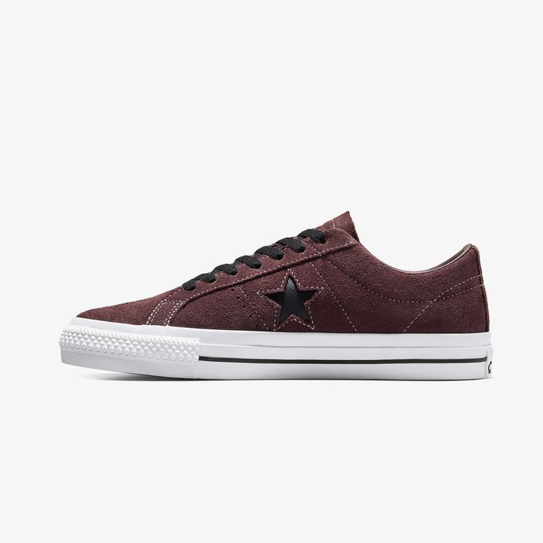 Converse One Star Pro Unisex Kahverengi Süet Sneaker