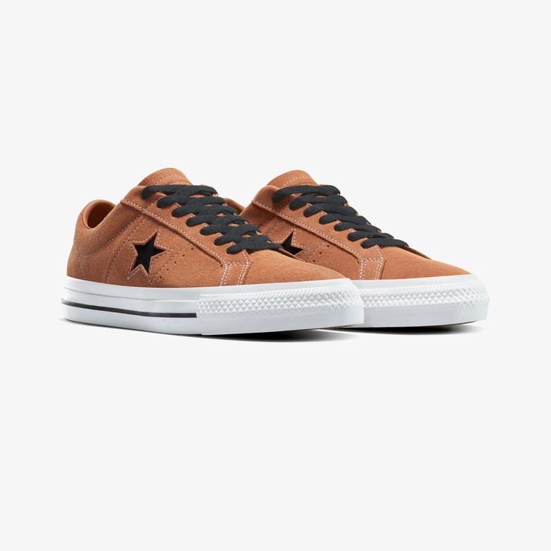 Converse One Star Pro Unisex Kırmızı Süet Sneaker