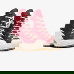 Converse Chuck 70 De Luxe Heel Unisex Kırmızı Platform Sneaker