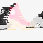 Converse Chuck 70 De Luxe Heel Unisex Kırmızı Platform Sneaker