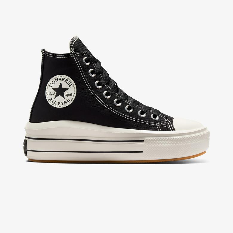 Converse Chuck Taylor All Star Move Platform Unisex Siyah Platform Sneaker