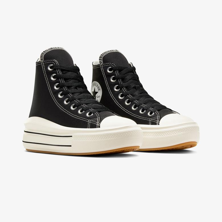 Converse Chuck Taylor All Star Move Platform Unisex Siyah Platform Sneaker