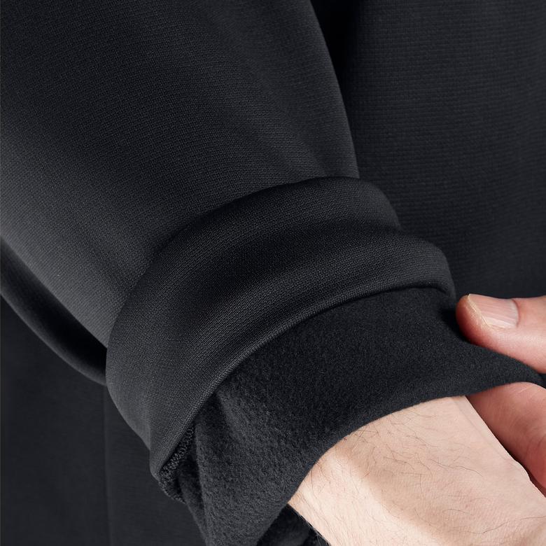 Under Armour Fleece Half Zipped Erkek Siyah Günlük Ceket