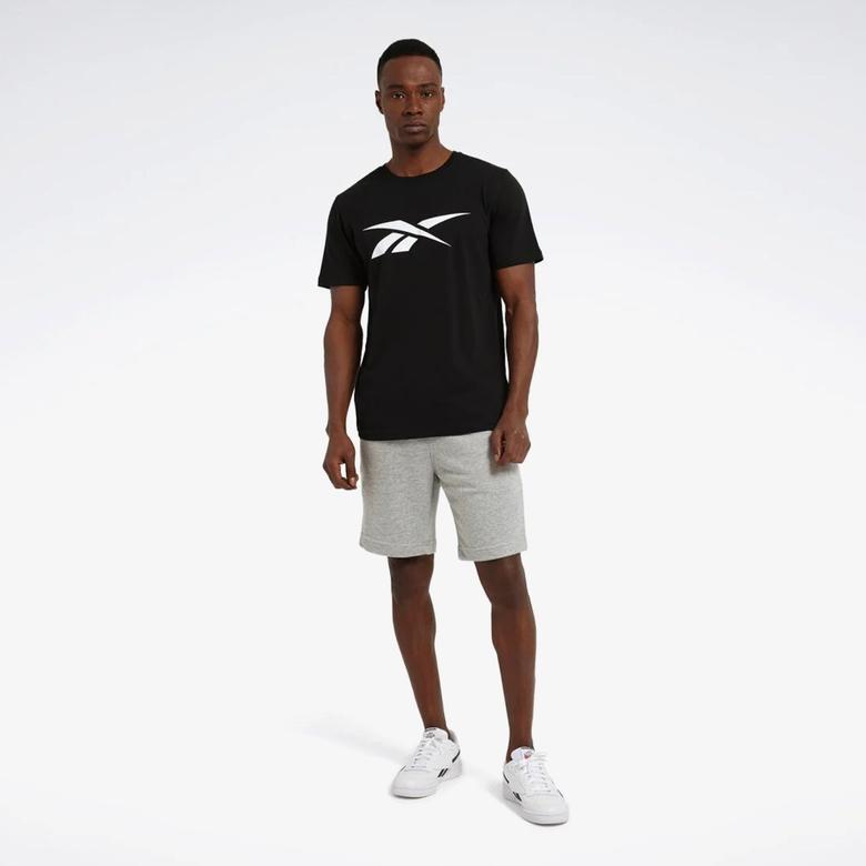 Reebok Graphic Series Victor Erkek Siyah Günlük T-Shirt
