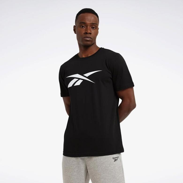 Reebok Graphic Series Victor Erkek Siyah Günlük T-Shirt