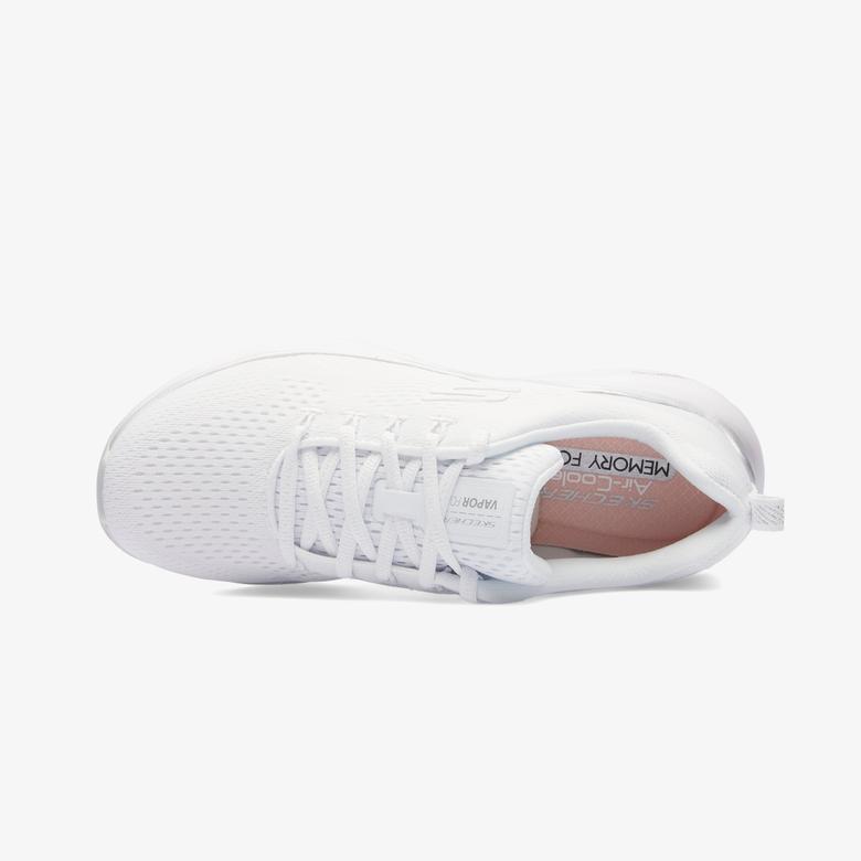 Skechers Vapor Foam Midnight Glimmer Kadın Beyaz Spor Ayakkabı