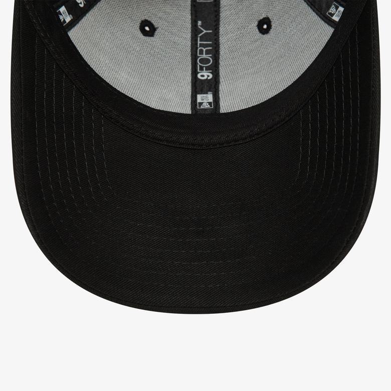 New Era Seasonal infill 9Forty Neyyan  Blkwhi Unisex Siyah Şapka