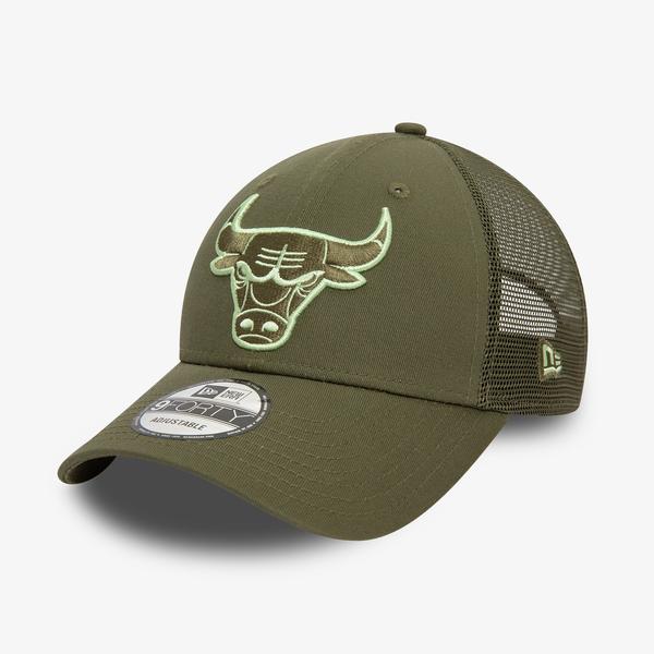 New Era Nba 9Forty Trucker Chibul  Novgrf Unisex Yeşil Şapka
