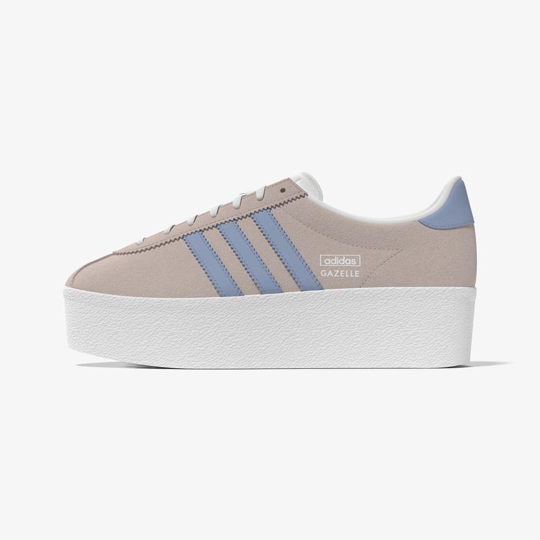 adidas Gazelle Up Kadın Krem Spor Ayakkabı
