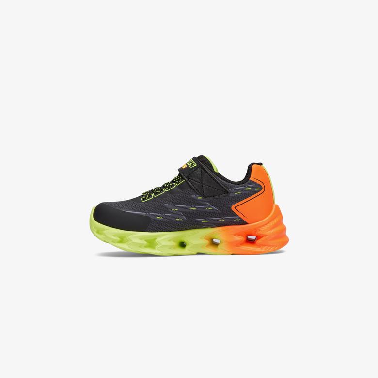 Skechers Vortex 2.0 Çocuk Işıklı Siyah Spor Ayakkabı