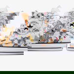 Converse x Tom & Jerry Chuck Taylor All Star Unisex Beyaz Sneaker