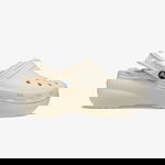 Crocs Classic Platform Lined Clog Kadın Krem Terlik