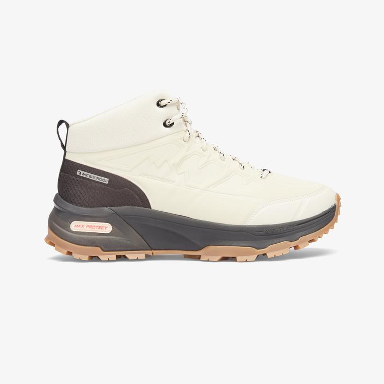 Skechers Max Protect Legacy Kadın Krem Sneaker