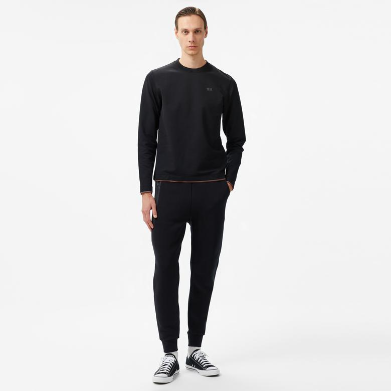 Sportempt St182 Erkek Siyah Hoodie