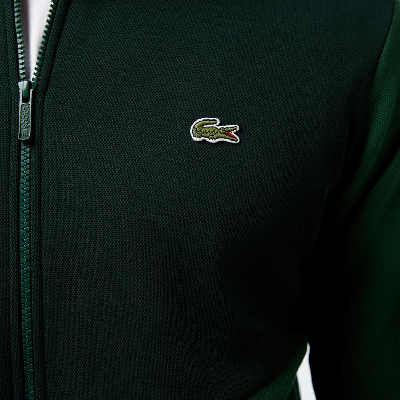 Lacoste Classic Erkek Yeşil Sweatshirt
