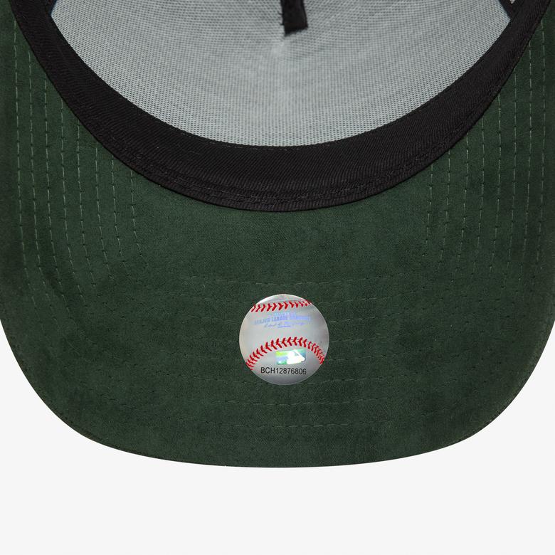 New Era Faux Suede Eframe Losdod Dkg Unisex Yeşil Şapka