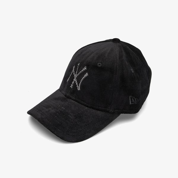 New Era Velour Diamante 9Forty Neyyan Kadın Siyah Şapka