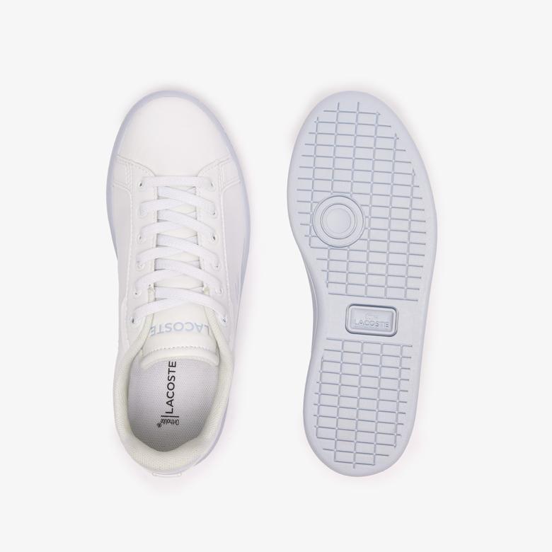 Lacoste Carnaby Pro Synthetic Fiber Çocuk Beyaz Sneaker
