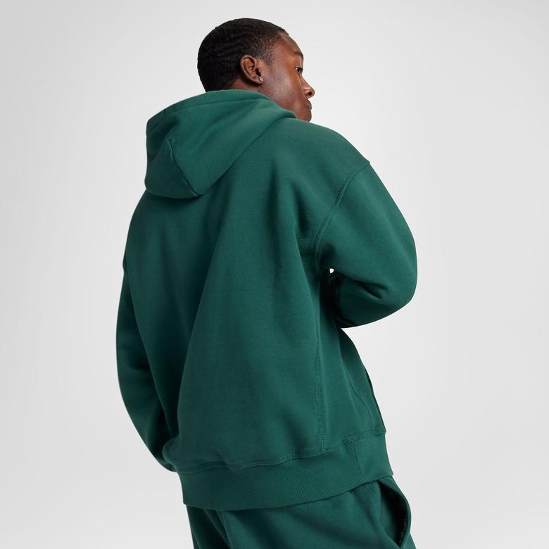 Converse Classic Unisex Loose Fit Yeşil Hoodie