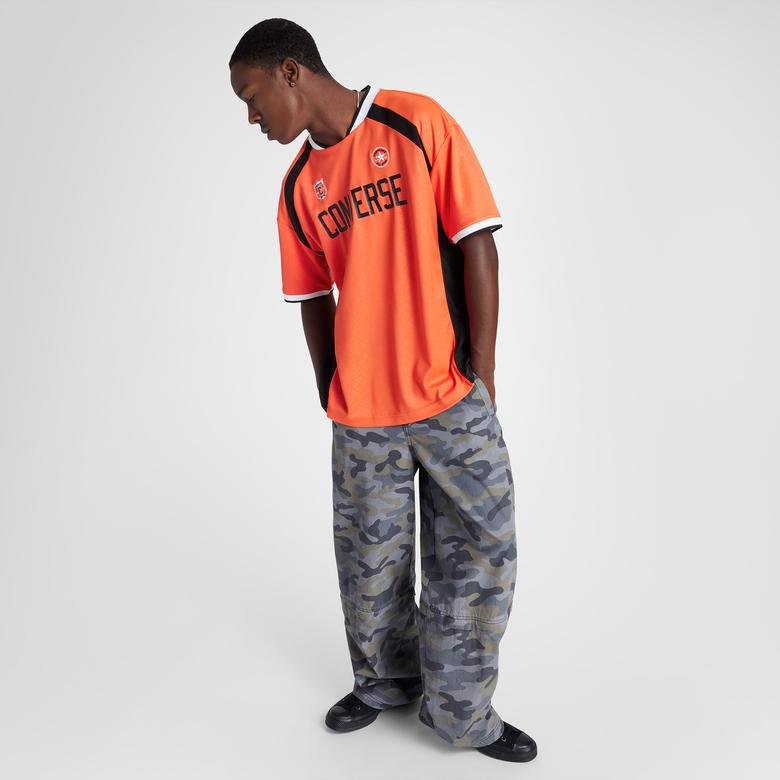 Converse Soccer Jersey Erkek Baskılı Kırmızı Forma